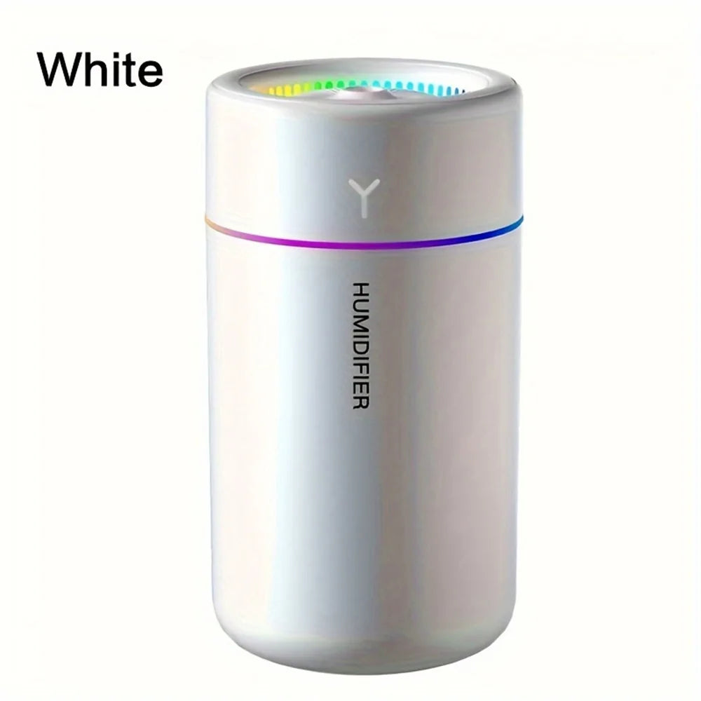 Mini Car Humidifier with Colorful LED | Silent Ultrasonic Aromatherapy Diffuser