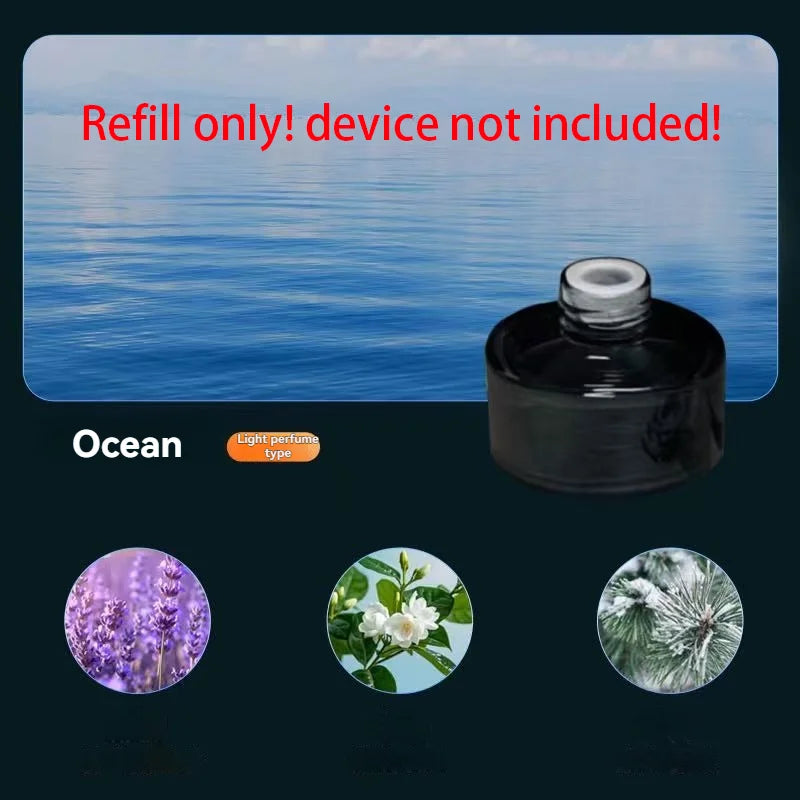 Smart Car Aroma Diffuser | Cloud Mist, RGB Light & Sound Sensor