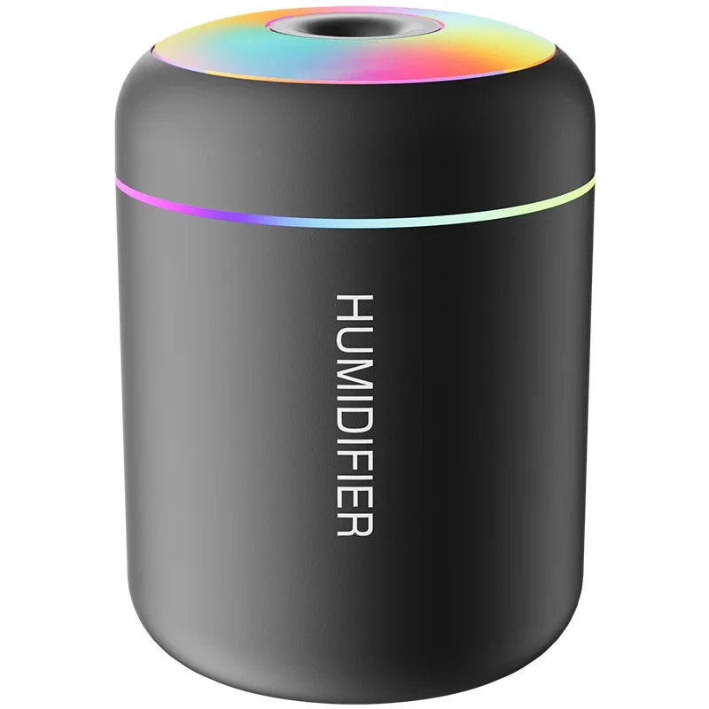 180ML Mini USB Aroma Diffuser | Portable Ultrasonic Humidifier for Car, Home & Bedroom