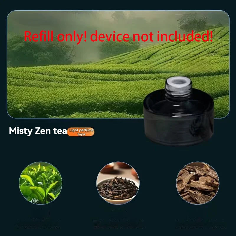 Smart Car Aroma Diffuser | Cloud Mist, RGB Light & Sound Sensor